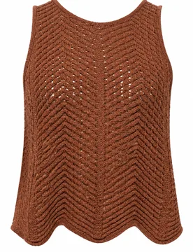 CANOTTA Donna Akep IN MAGLIA - AKEP - FashionsVida