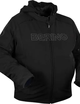 Giubbotto Moto DAVIS King Size Nero taglia L - Bering - FashionsVida