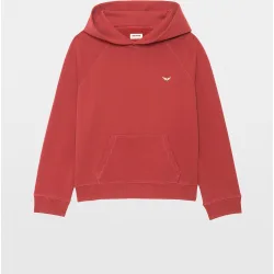 Zadig & Voltaire - Sudadera de mujer con capucha 100% algodón con strass en la espalda