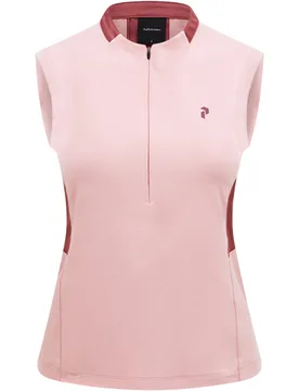 Polo Mountain Breath, ärmellos, rosa l - Peak Performance - FashionsVida