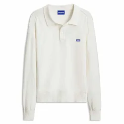 Hugo Pull San Patty 10282419 Blue Open White S