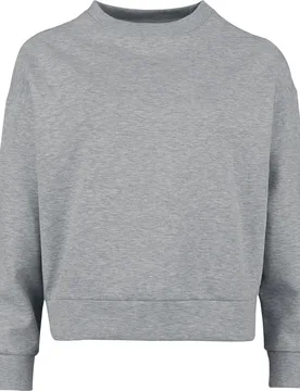 Sweatshirt für Damen grau/meliert "Must have" von - Frauen - female - RED by EMP - FashionsVida