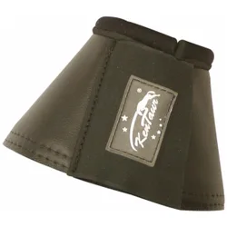 Springglocken Kunstleder black S