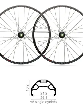 Set Di Ruote Mtb Black Rock 29´´ Disc Black - Rodi - FashionsVida