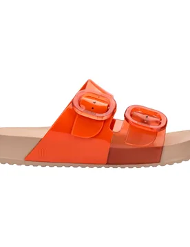 Ciabatte Cozy Slide Beige/Orange EU 37 - Melissa - FashionsVida
