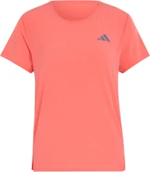 T-shirt léger et ventilé - Adizero Tee W Semi Turbo - Taille M - Orange