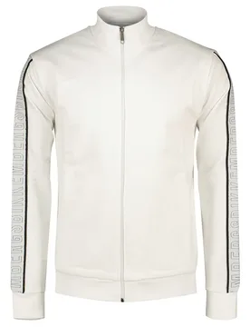 Veste De Survêtement Bmf0841 White S - Bikkembergs - FashionsVida