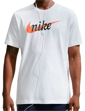 Sportswear club camiseta manga corta hombre Blanco (XL) - Nike - FashionsVida