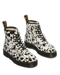 Boot - 1460 Bex Black Dalmatian Print Hair On - EU36 bis EU40 - für Damen - Größe EU38 - weiß/schwarz - Frauen - female