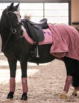 Fleecedecke IRH COSMIC SPARKLE classy pink 105 - Imperial Riding - FashionsVida