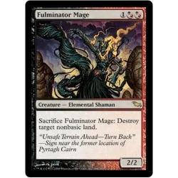Fulminator Mage (foil) Shadowmoor