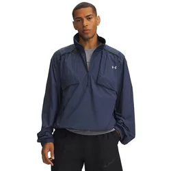 Sweat à Demi-zip Unstoppable Woven Solid Gray / Reflective 2XL