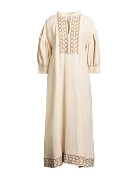 Vestido midi Mujer Beige 36 Mujer - By Malene Birger - FashionsVida