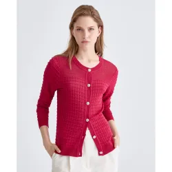 Chaqueta de mujer manga larga lisa