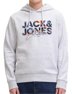 Geplas sudadera hombre Blanco (M) - J&J - FashionsVida