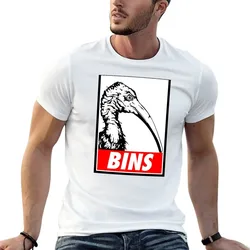 BINS T-Shirt Casual Daily Graphic Tee