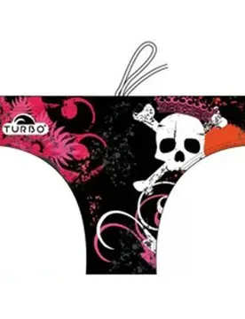 Skull Crown Swimming Brief Multicoloured 2XL Men - TURBO - FashionsVida