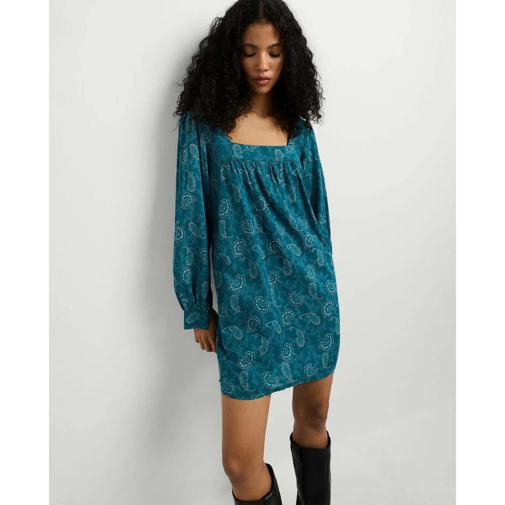 Vestido de mujer corto estampado paisley - Pepe Jeans - FashionsVida