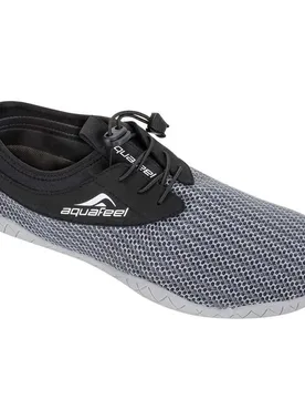 Ocean Side Water Shoes Dark Gray UK 7.5 Women - Aquafeel - FashionsVida