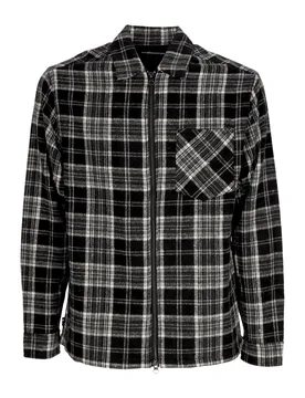 Camicia Manica Lunga Uomo Alma L/s Woven Navy - The Hundreds - FashionsVida