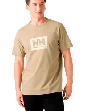 Hh box t 20 camiseta manga corta hombre Marron (S) - Helly Hansen - FashionsVida