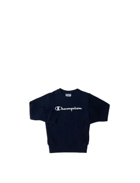 Champion Felpa garzata BLU NAVY M - Champion - FashionsVida