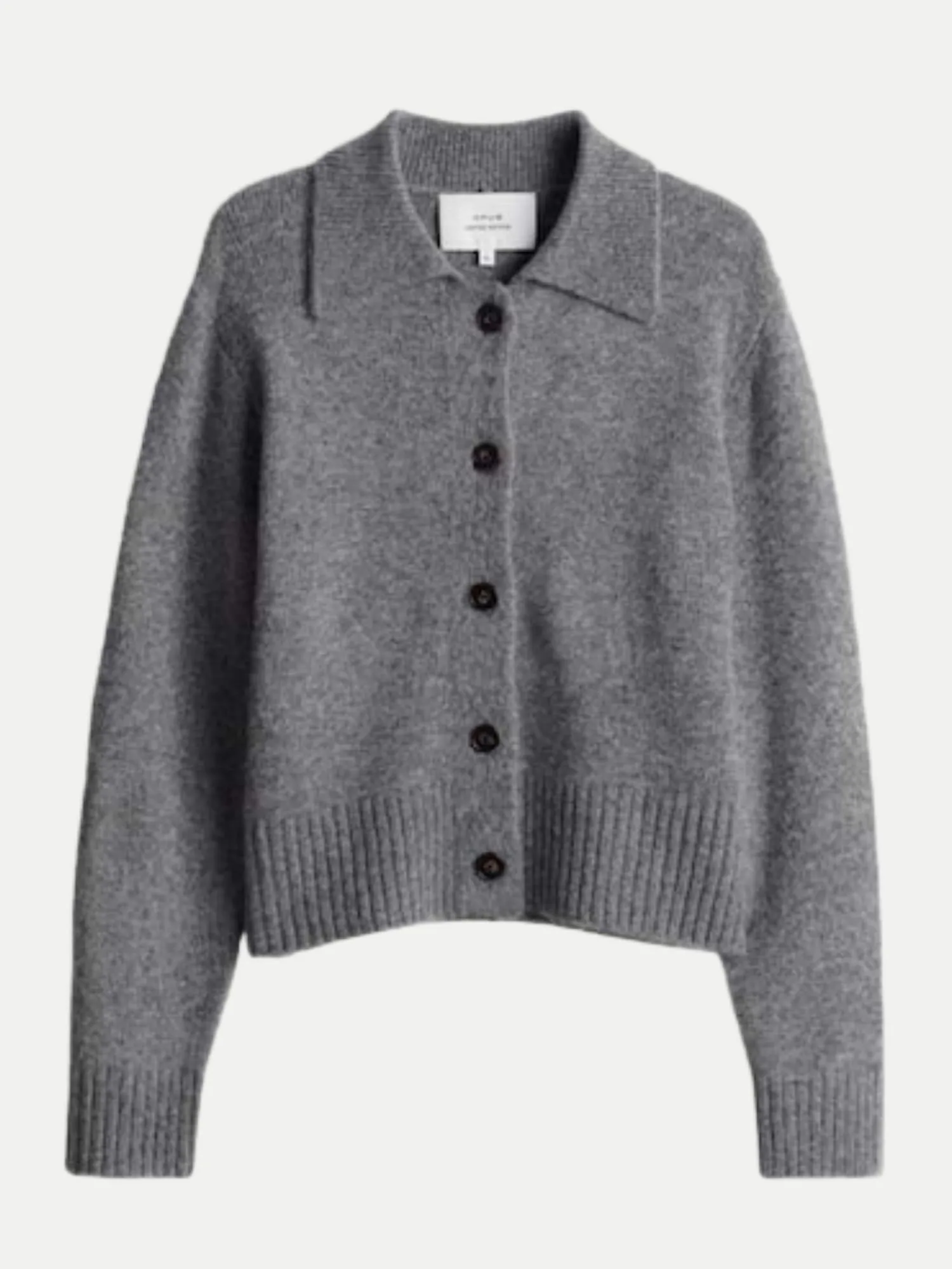 Opus Strickjacke Dofur Grau 38 - Opus - FashionsVida