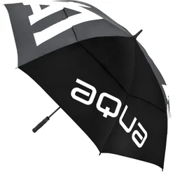 Golfschirm Aqua UV XL, schwarz/grau