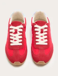 Retro Runner Trainers Red female