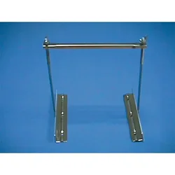 Battery Holder Stainless Steel One Size unisex