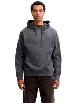 Felpa Con Cappuccio Archive Graphic Asphalt M - Jack & jones - FashionsVida