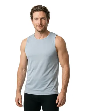 T-shirt Sans Manches Aero Mesh Moonstone M - 2XU - FashionsVida
