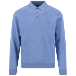 Polo A Maniche Lunghe 16122 Crystal Blue 3XL