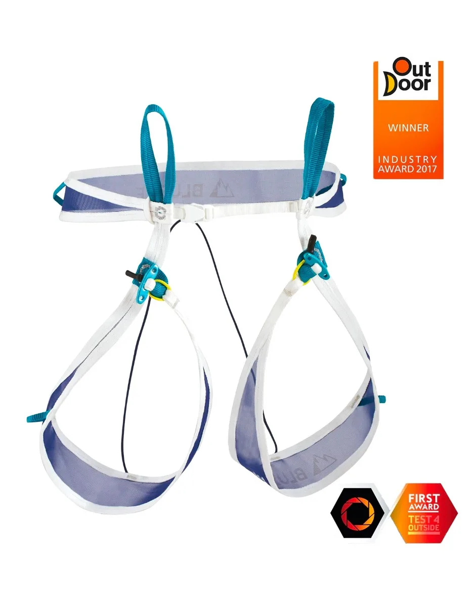 Bergsteiger Klettergurt Choucas Light Harness Größe XL Weiß - ICE - FashionsVida