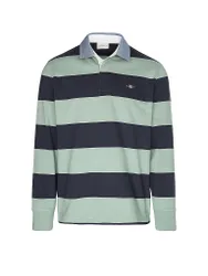 Gant Camisa de rugby menta S
