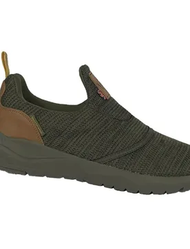 Easy Stretch Fishing Trainers Khaki UK 12 Men - Vass - FashionsVida
