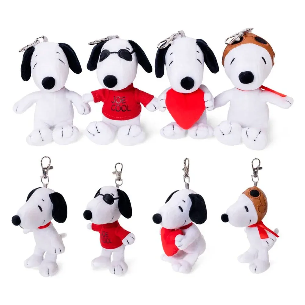 Porte-clés Peanuts Snoopy White / Black One Size unisex - SIMBA - FashionsVida