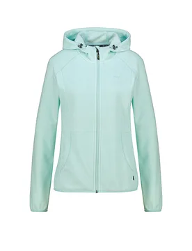 Veste polaire rayée à capuche Lourosas bleu clair 38 - Meru - FashionsVida
