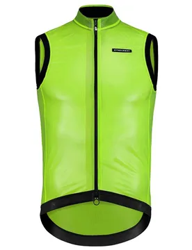 Gilet Busti Gore-tex Infinium™ Windstopper® Fluor Yellow - Etxeondo - FashionsVida