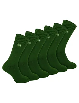 Pairs Mens Soft Breathable Thermal Socks - - Size: 6-8 - THMO - FashionsVida