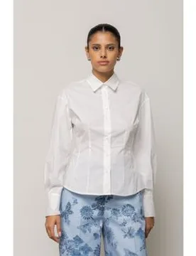 Blusen Spjcf001-Bianco Eu 42 Female - Kaos Collezioni - FashionsVida
