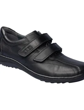 Herren-Halbschuh Herwig schwarz 44,5 Herren - Waldläufer - FashionsVida