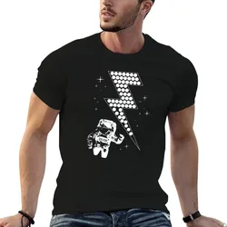 Spaceman T-Shirt Work Basic Short Sleeve Top
