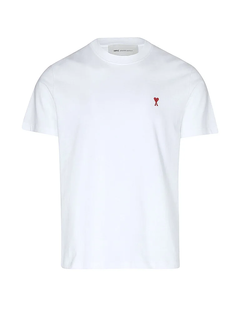 Camiseta CLASSIC blanco XL - AMI PARIS - FashionsVida