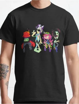 Chirpy Chips Cartoon Video game Splatoon Gift T-Shirt for gamer 100% Cotton y2k clothing Short-Sleeve Tee All Size Tops - Aliexpress - FashionsVida