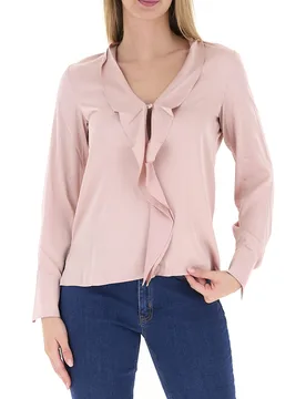 Blusa scollo a V ROSA CHIARO 40 - EMME MARELLA - FashionsVida