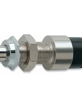 Hexagonal Push Button 30a Chrome One Size unisex - Quick Italy - FashionsVida