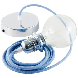 Cables Lampe Suspendue Pendel Pour Abat-jour Rc53 50 Cm Ocean / Chrome Plated One Size