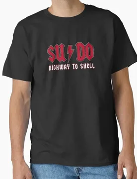 Highway to Shell Linux Operating System Graphic T‑Shirt Casual Short Sleeve Tees Geek IT Developer Fan Gift Streetwear S-6XL - Aliexpress - FashionsVida