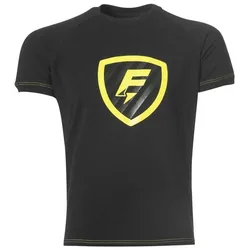 T-shirt à Manches Courtes Blason Black XL